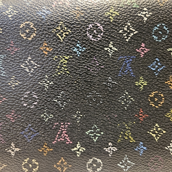 Louis Vuitton Murakami Noir Tresor Wallet - Picture 14 of 16